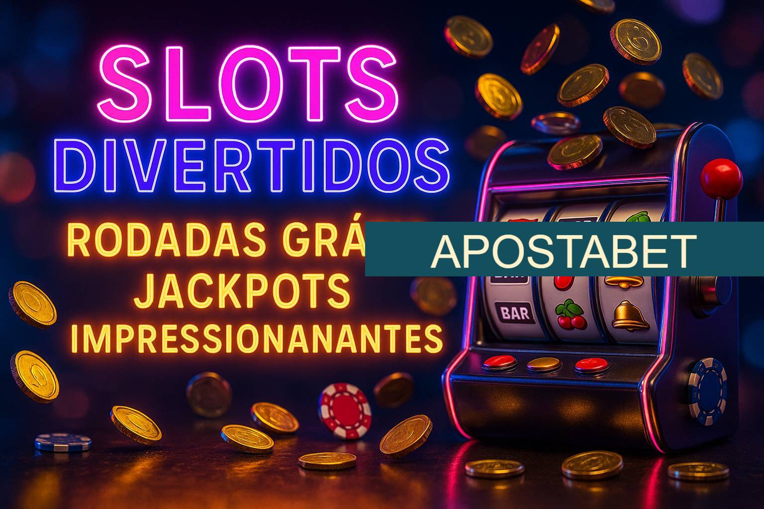 Diversos jogos de caça-níqueis